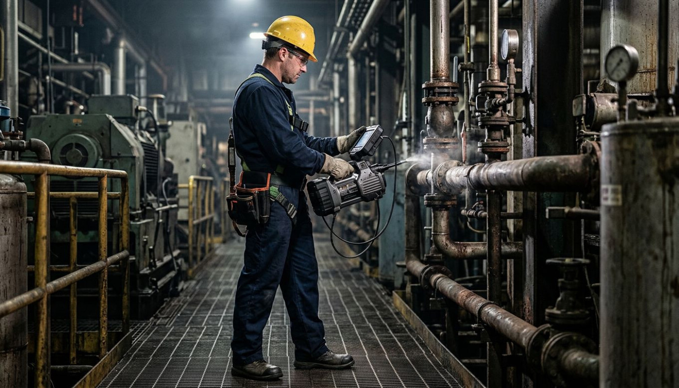 Fuite d’air en usine : comment détecter l’invisible avec la bonne pompe à vide